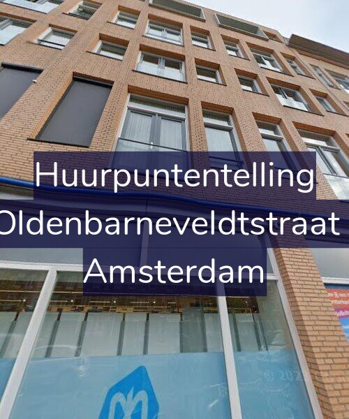 Foto gevel Huurpuntentelling voor Van Oldenbarneveldtstraat 50-V, Amsterdam