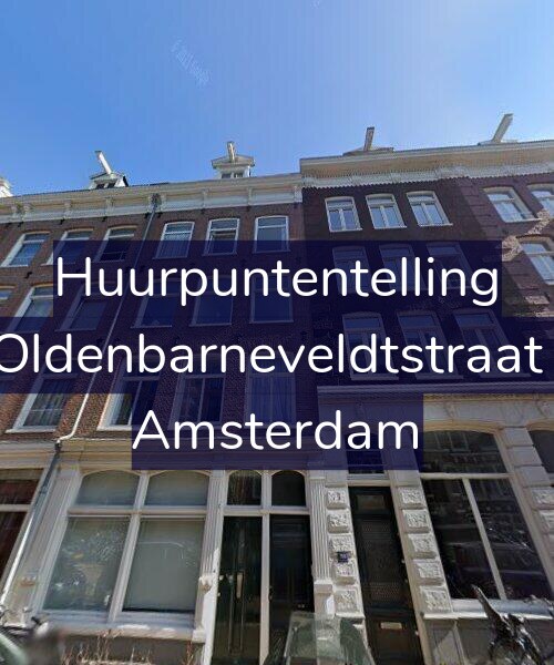 Foto gevel Huurpuntentelling voor Van Oldenbarneveldtstraat 73-1, Amsterdam
