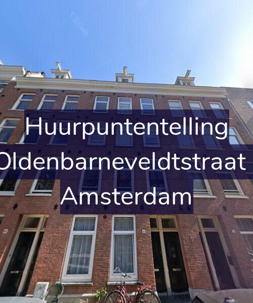 Foto gevel Huurpuntentelling voor Van Oldenbarneveldtstraat 99-H, Amsterdam