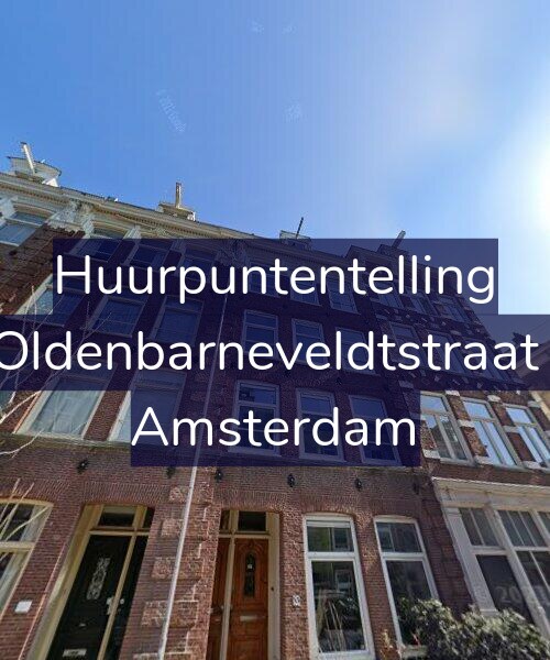 Foto gevel Huurpuntentelling voor Van Oldenbarneveldtstraat 85-3, Amsterdam