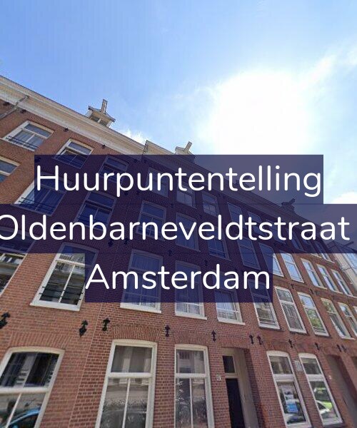 Foto gevel Huurpuntentelling voor Van Oldenbarneveldtstraat 37-3, Amsterdam