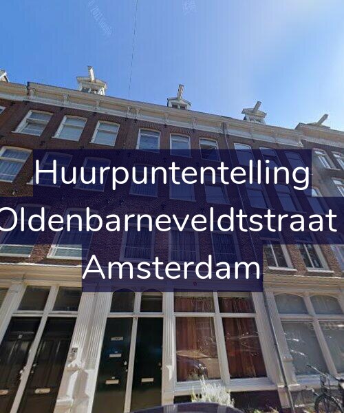 Foto gevel Huurpuntentelling voor Van Oldenbarneveldtstraat 71-1, Amsterdam