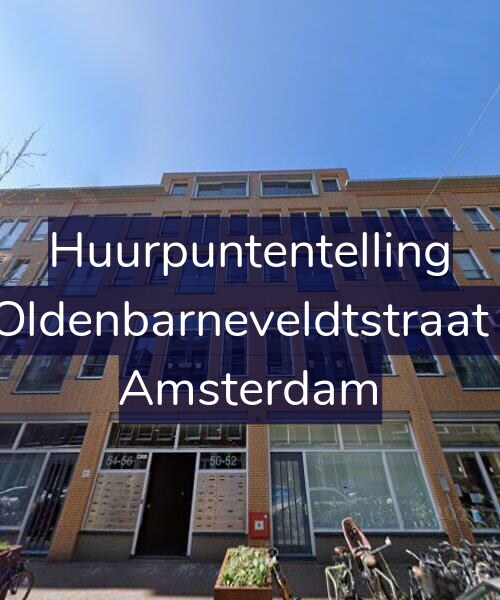 Foto gevel Huurpuntentelling voor Van Oldenbarneveldtstraat 56-P, Amsterdam