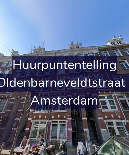 Foto gevel Huurpuntentelling voor Van Oldenbarneveldtstraat 64-H, Amsterdam