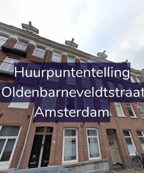 Foto gevel Huurpuntentelling voor Van Oldenbarneveldtstraat 5-4, Amsterdam