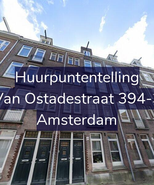 Foto gevel Huurpuntentelling voor Van Ostadestraat 394-3, Amsterdam