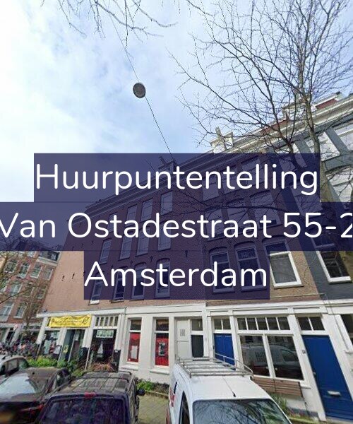Foto gevel Huurpuntentelling voor Van Ostadestraat 55-2, Amsterdam