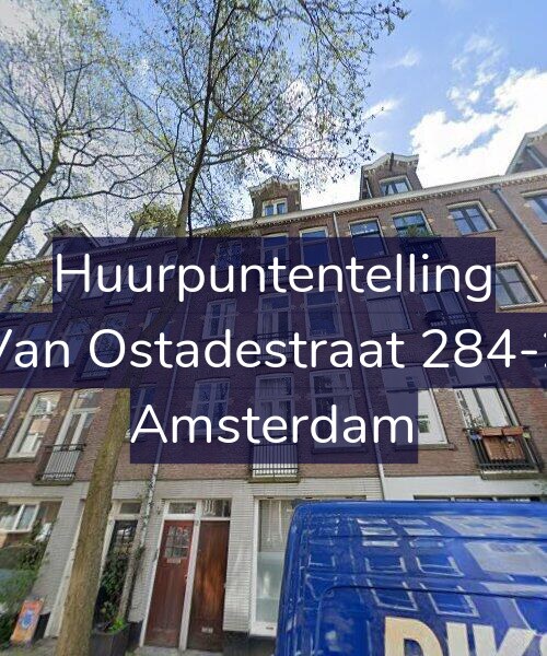 Foto gevel Huurpuntentelling voor Van Ostadestraat 284-2, Amsterdam