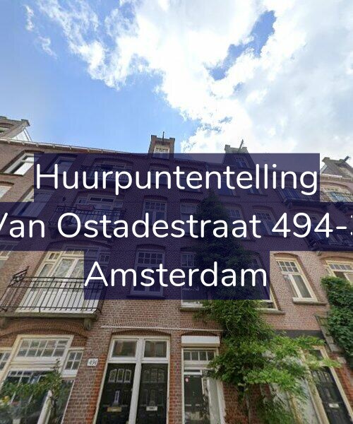 Foto gevel Huurpuntentelling voor Van Ostadestraat 494-3, Amsterdam