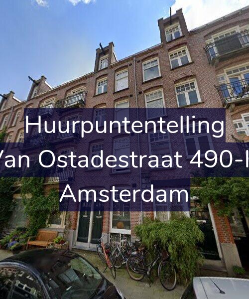 Foto gevel Huurpuntentelling voor Van Ostadestraat 490-H, Amsterdam