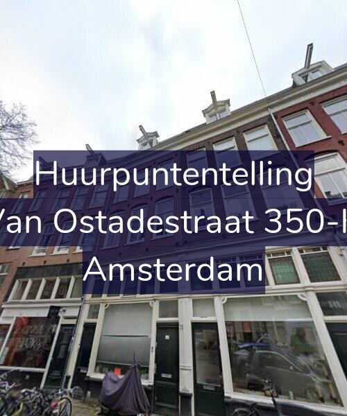 Foto gevel Huurpuntentelling voor Van Ostadestraat 350-H, Amsterdam