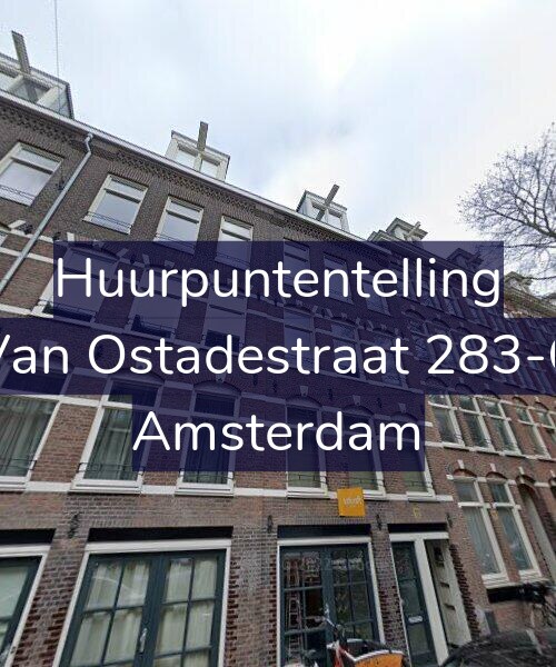 Foto gevel Huurpuntentelling voor Van Ostadestraat 283-C, Amsterdam