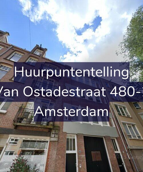 Foto gevel Huurpuntentelling voor Van Ostadestraat 480-2, Amsterdam