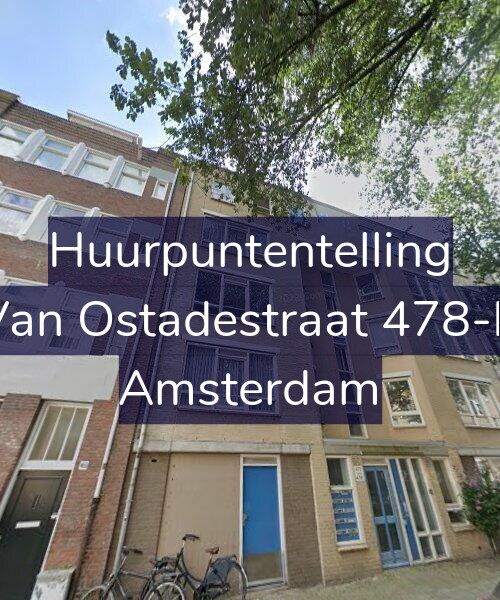 Foto gevel Huurpuntentelling voor Van Ostadestraat 478-B, Amsterdam