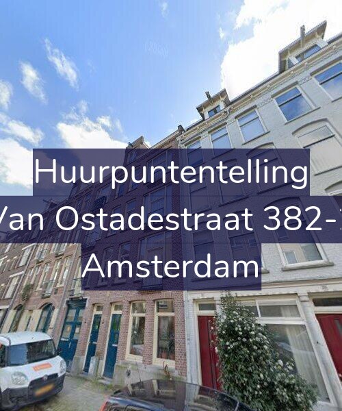 Foto gevel Huurpuntentelling voor Van Ostadestraat 382-2, Amsterdam