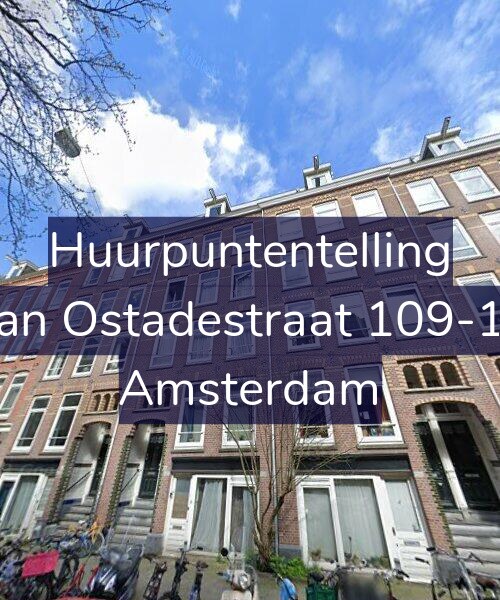 Foto gevel Huurpuntentelling voor Van Ostadestraat 109-1V, Amsterdam