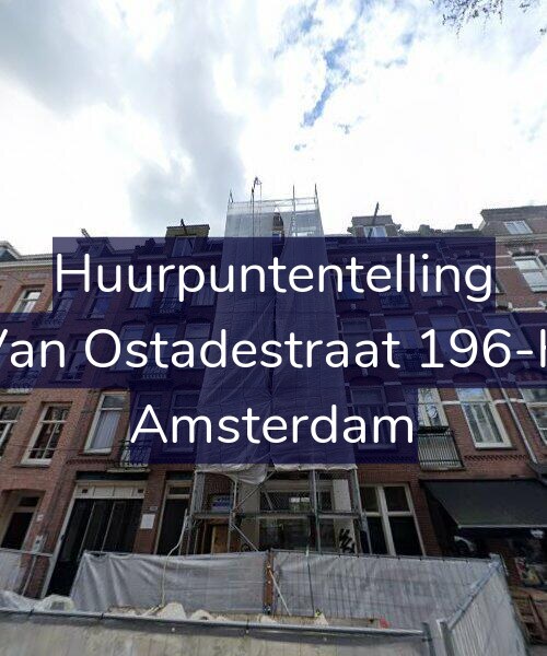 Foto gevel Huurpuntentelling voor Van Ostadestraat 196-H, Amsterdam