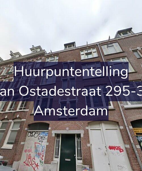 Foto gevel Huurpuntentelling voor Van Ostadestraat 295-3L, Amsterdam