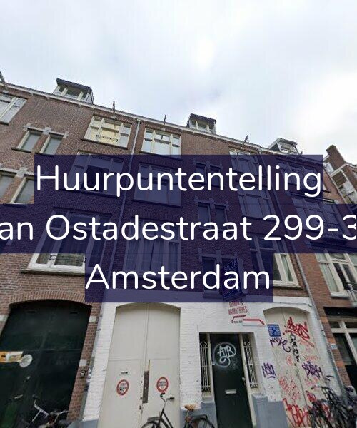 Foto gevel Huurpuntentelling voor Van Ostadestraat 299-3R, Amsterdam