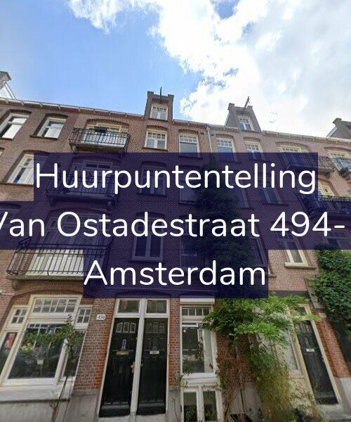 Foto gevel Huurpuntentelling voor Van Ostadestraat 494-1, Amsterdam