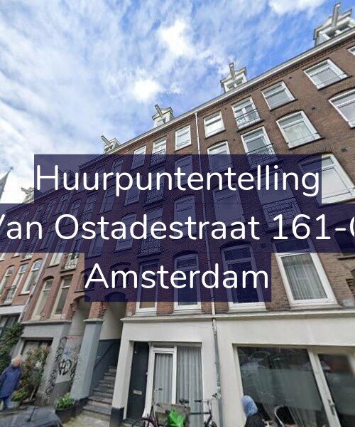 Foto gevel Huurpuntentelling voor Van Ostadestraat 161-O, Amsterdam