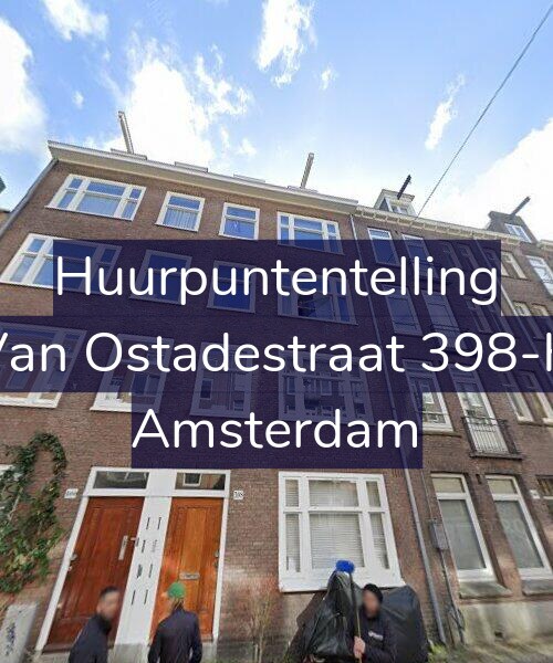 Foto gevel Huurpuntentelling voor Van Ostadestraat 398-H, Amsterdam