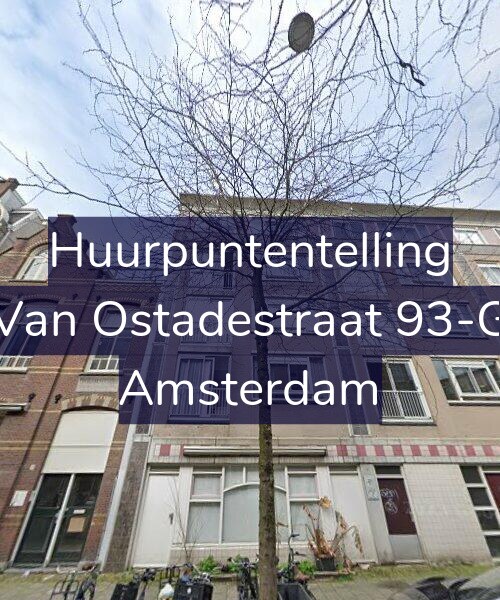 Foto gevel Huurpuntentelling voor Van Ostadestraat 93-G, Amsterdam