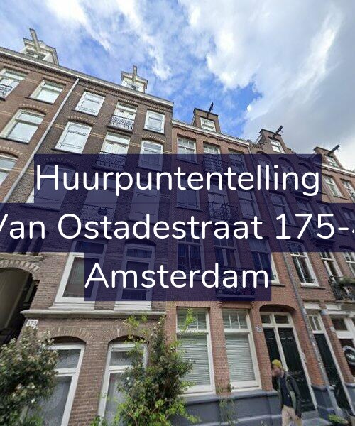 Foto gevel Huurpuntentelling voor Van Ostadestraat 175-4, Amsterdam