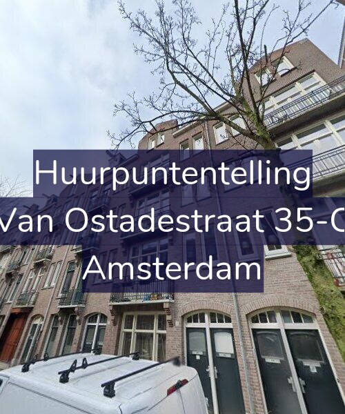 Foto gevel Huurpuntentelling voor Van Ostadestraat 35-C, Amsterdam