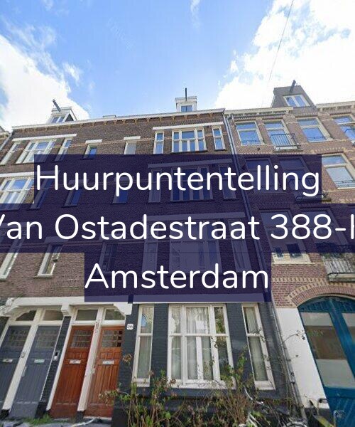 Foto gevel Huurpuntentelling voor Van Ostadestraat 388-H, Amsterdam