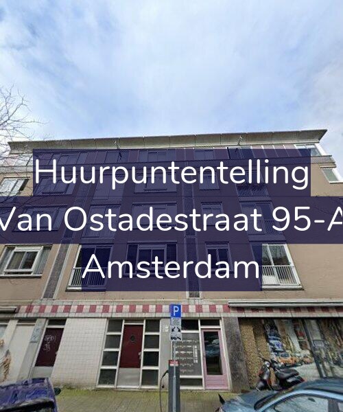 Foto gevel Huurpuntentelling voor Van Ostadestraat 95-A, Amsterdam