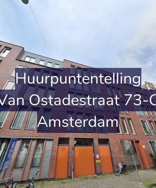 Foto gevel Huurpuntentelling voor Van Ostadestraat 73-C, Amsterdam