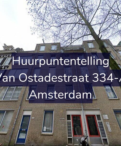 Foto gevel Huurpuntentelling voor Van Ostadestraat 334-A, Amsterdam