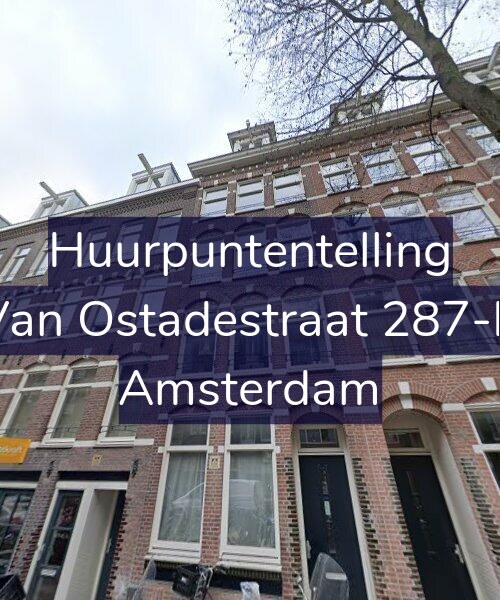 Foto gevel Huurpuntentelling voor Van Ostadestraat 287-B, Amsterdam