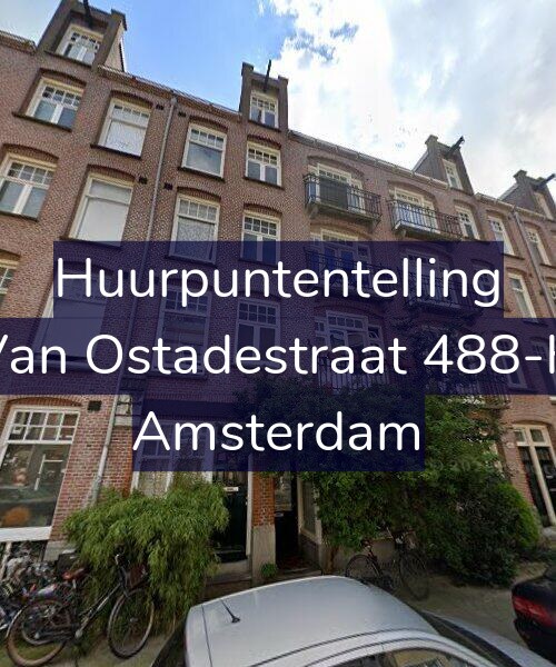 Foto gevel Huurpuntentelling voor Van Ostadestraat 488-H, Amsterdam