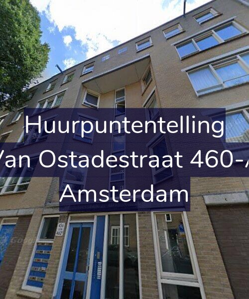 Foto gevel Huurpuntentelling voor Van Ostadestraat 460-A, Amsterdam
