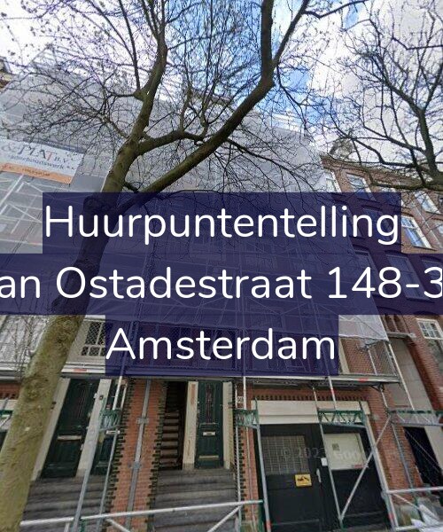 Foto gevel Huurpuntentelling voor Van Ostadestraat 148-3V, Amsterdam