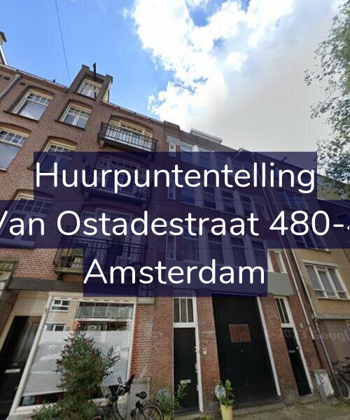 Foto gevel Huurpuntentelling voor Van Ostadestraat 480-4, Amsterdam