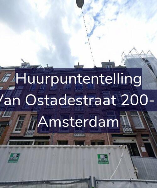 Foto gevel Huurpuntentelling voor Van Ostadestraat 200-1, Amsterdam
