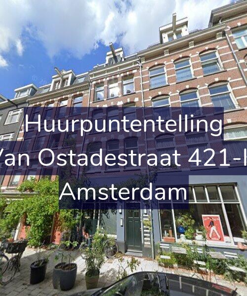 Foto gevel Huurpuntentelling voor Van Ostadestraat 421-H, Amsterdam