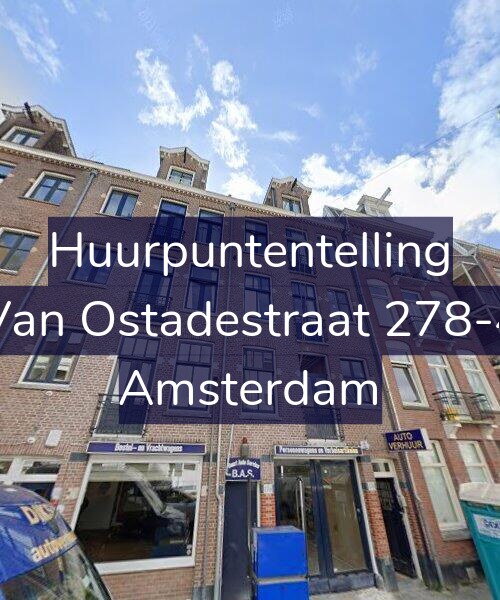 Foto gevel Huurpuntentelling voor Van Ostadestraat 278-4, Amsterdam