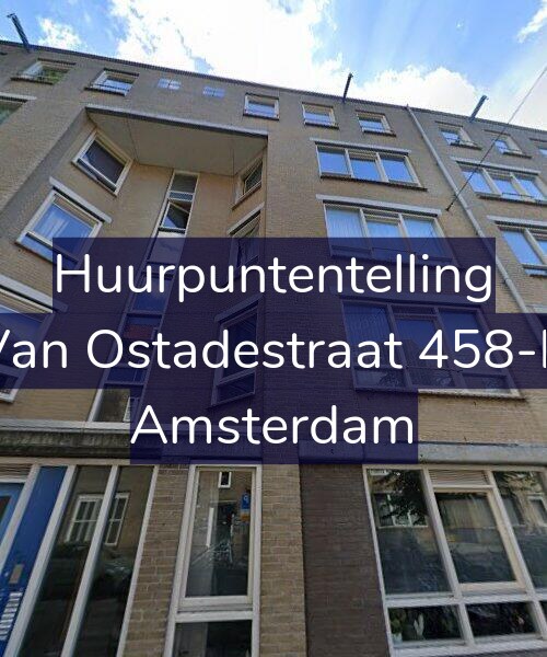 Foto gevel Huurpuntentelling voor Van Ostadestraat 458-B, Amsterdam