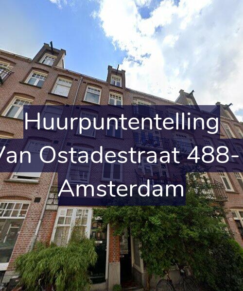 Foto gevel Huurpuntentelling voor Van Ostadestraat 488-1, Amsterdam