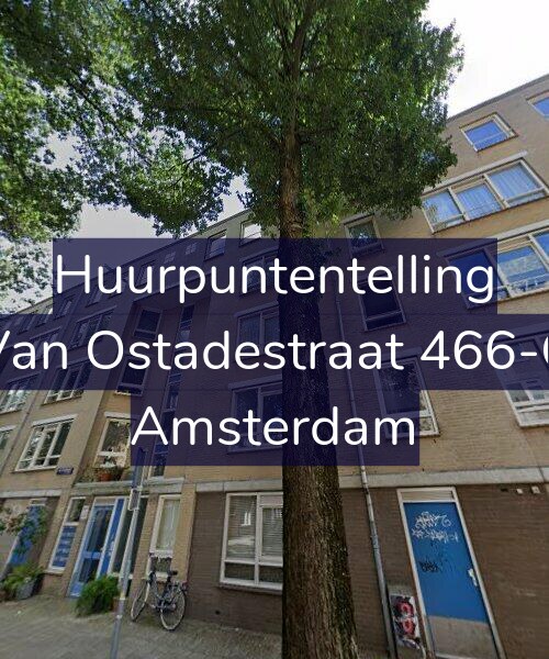 Foto gevel Huurpuntentelling voor Van Ostadestraat 466-C, Amsterdam