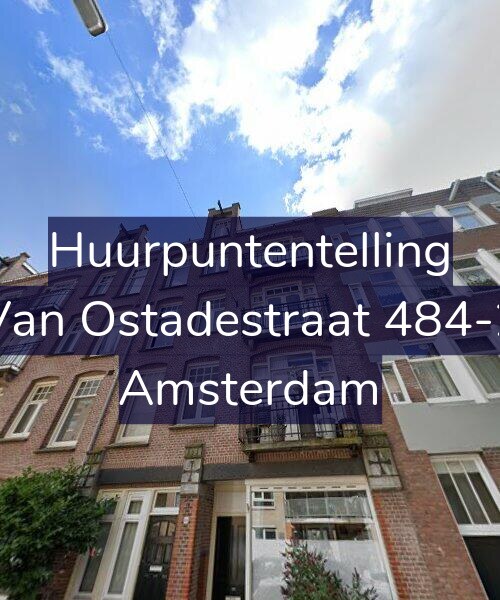 Foto gevel Huurpuntentelling voor Van Ostadestraat 484-2, Amsterdam
