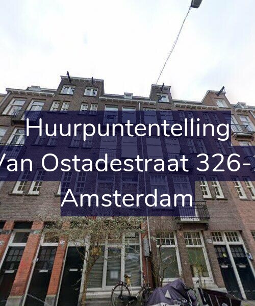 Foto gevel Huurpuntentelling voor Van Ostadestraat 326-2, Amsterdam