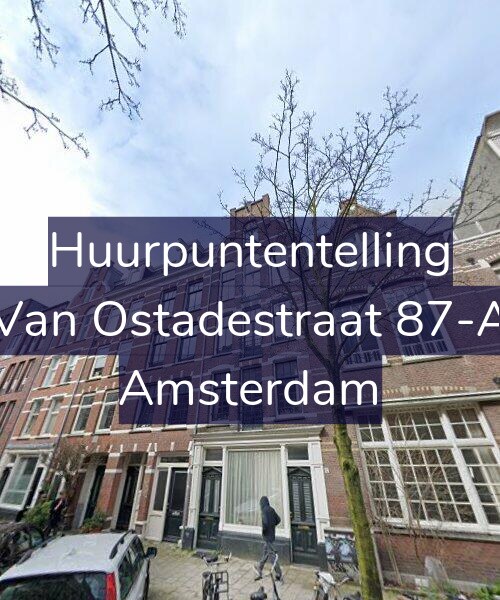 Foto gevel Huurpuntentelling voor Van Ostadestraat 87-A, Amsterdam