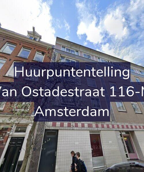 Foto gevel Huurpuntentelling voor Van Ostadestraat 116-M, Amsterdam