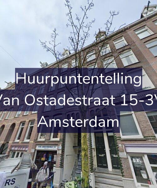 Foto gevel Huurpuntentelling voor Van Ostadestraat 15-3V, Amsterdam