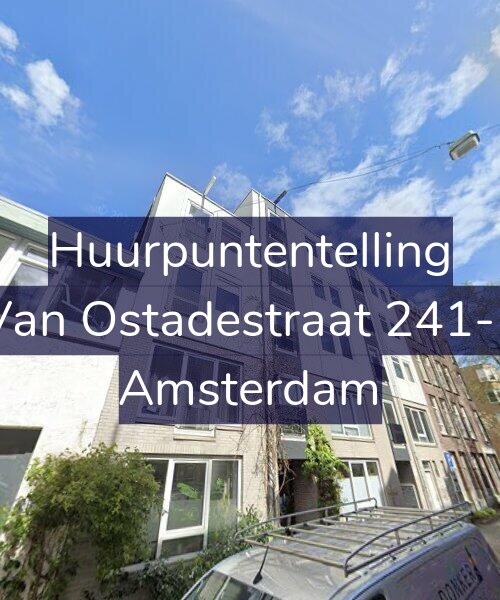 Foto gevel Huurpuntentelling voor Van Ostadestraat 241-F, Amsterdam
